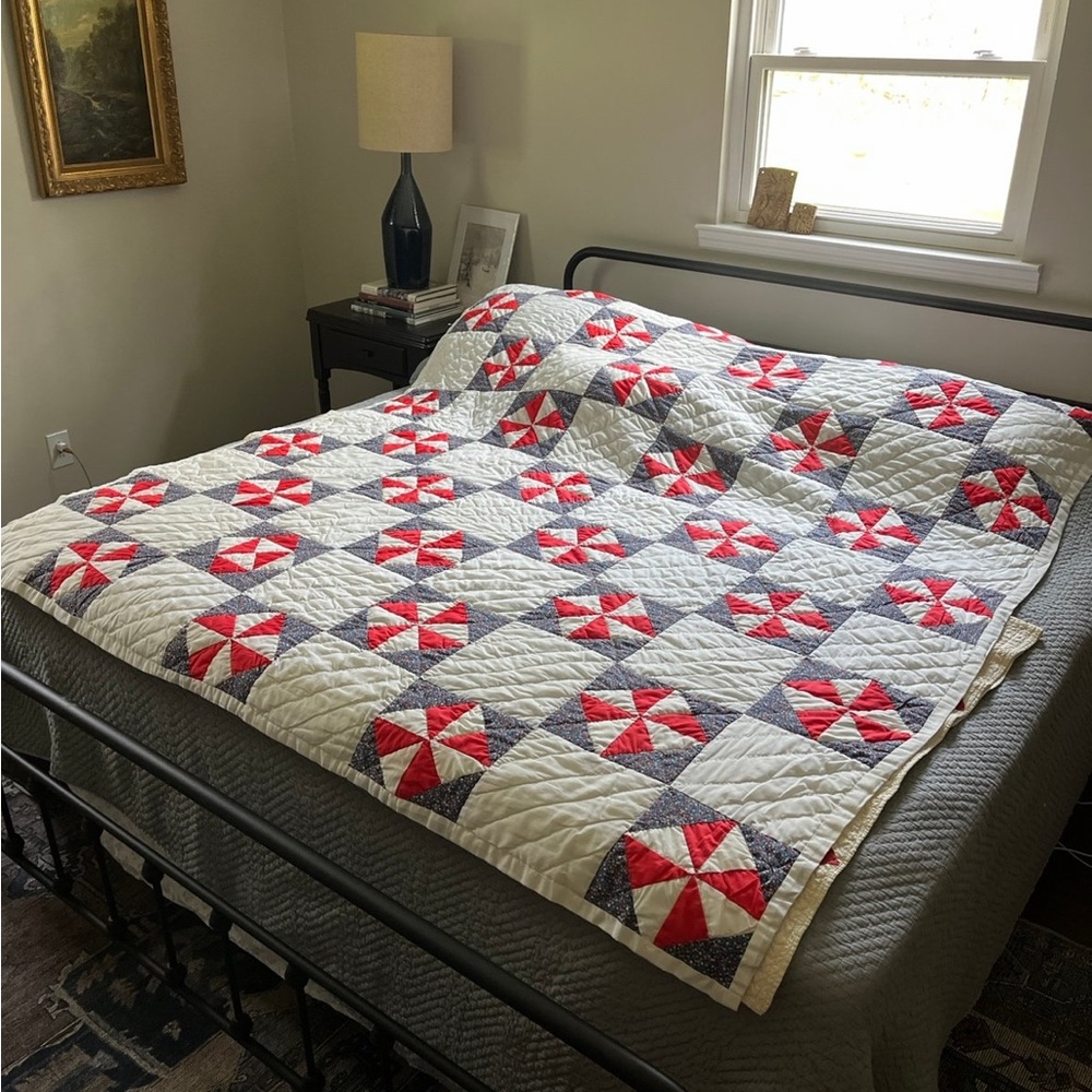 Handmade vintage quilt